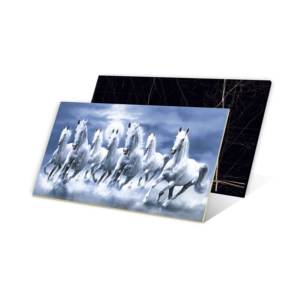 Póster de pared con diseño de mármol de alta resolución, azulejos de porcelana Gres de cerámica con acabado brillante alto, 600x1200mm para sala de conferencias. - Product Image 4