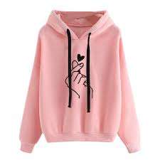Sudadera lisa con capucha para mujer, ropa para Parte Superior Femenina, de alta calidad, venta al por mayor - Product Image 5