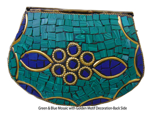 Bolso de noche elegante personalizado para mujer, cartera de mano Vintage hecha a mano de metal - Product Image 5