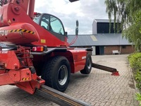 2015 Manitou MRT 2550 Plus Privilege Elektrikli Motorlu 1.5 Ton Yük Kapasiteli Çelik Kauçuk Tekerlekli Kolay Taşınabilir El Transpaleti