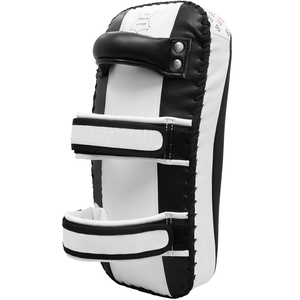 Manoplas profesionales de cuero para KICK MUAY THAI, almohadillas THAI con correas de mango ajustables, precio al por mayor, directo de fábrica - Product Image 6