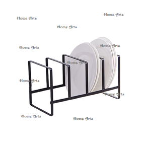 Support de plaques en fer à 4 niveaux de qualité supérieure support de plaques de taille et de forme personnalisées du fabricant dans les arts à la maison - Product Image 4