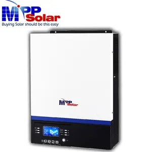 Muslimah 5000w 48v 230v MPP inverter solare 80A MPPT caricabatterie solare 60A Max PV input 500Vdc onda sinusoidale pura