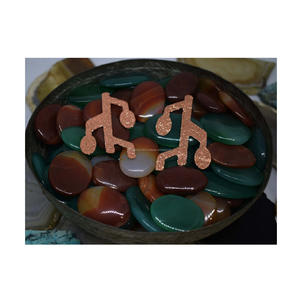 Pendientes grandes chapados en oro hueco de Canadá 2020, pendientes de joyería de bienestar con flores coloridas, Pendientes colgantes geométricos de gota de Metal de plata - Product Image 1