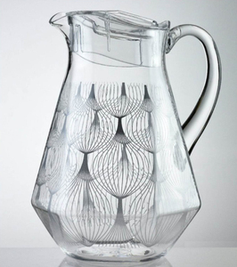 2000ml BPA Free <b>Plastic</b> Acrylic <b>Drinkware</b> Set Tumbler & Water Jug - Product Image 4