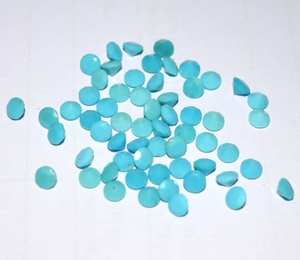 Gema Natural turquesa, piedra preciosa redonda facetada suelta de 1,5mm a 4mm, venta al por mayor - Product Image 4