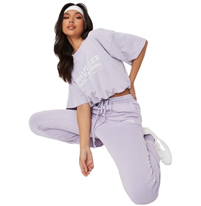 Toplook — ensemble deux pièces pour femmes, vêtements de Fitness, en molleton actif, tenue décontractée, de styliste, avec soutien-gorge et short, pour l'été, 2022 - Product Image 1