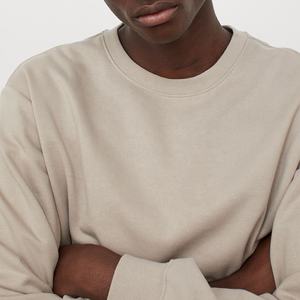 Bella Canvas Sudadera Pullover Relaxed Fit Manga larga hombres Camisas sin capucha sudadera térmica - Product Image 2