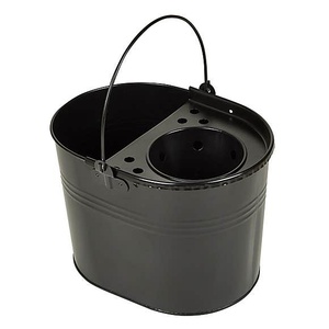 Galvanized <b>Mop</b> <b>Bucket</b> Oval Shape Classic Stylish Handmade Wholesale <b>Bucket</b> Customized Shape Hot Selling <b>Mop</b> <b>Bucket</b> - Product Image 6