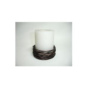 Portavelas decorativo de primera calidad, soporte de pilar de vela chapado en oro, malla de alambre, estilo moderno, candelabro elegante de bajo precio para decoración del hogar - Product Image 4