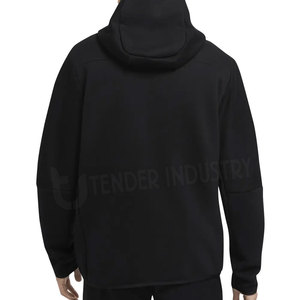 Sweat à capuche polaire pour homme, sur mesure, nouvelle collection, manches longues, coupe-vent, respirant, écologique, séchage rapide, durable, OEM, best-seller - Product Image 2