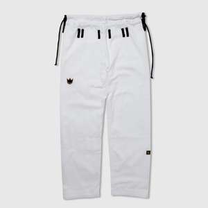 Kimono de Jiu Jitsu Brasileño BJJ Gi Completamente Liso, Uniforme de Artes Marciales Mixtas y Grappling, Poliéster/Algodón 460g 2024 para - Product Image 6