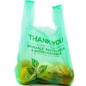 Bolsa de Camiseta Compostable y Biodegradable en Rollo para Productos, Empaque Sostenible, Gran Venta 2026 - Product Image 3
