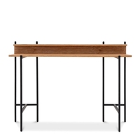 Petit bureau d'étude convertible minimaliste en métal pour ordinateur portable de jeu, pour la maison et le bureau