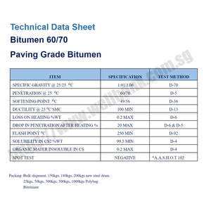 Bitum chất lượng cao 60/70 dùng trong xây dựng đường bộ - Product Image 5