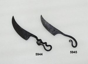 Hand Forged <b>Twisted</b> Handle <b>Knife</b> - Product Image 4