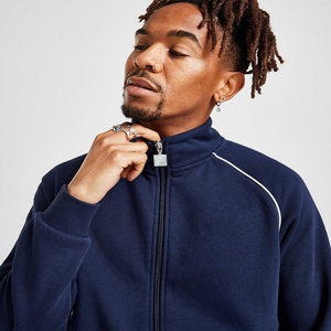 Sudadera con capucha de media cremallera personalizada de alta calidad para hombre con estampado por sublimación completa OEM - Product Image 5