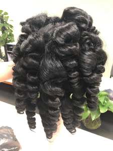 Deep wavy High Quality VIRGIN Remy Vietnamese Hair Double Machine Weft Unprocesses HUMAN HAIR EXTENSION - Product Image 3