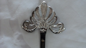 Antique Brass Sunflower <b>Wall</b> Hook Decorative Floral Metal Hanger Heavy Duty Key <b>Clothes</b> Towel Single Screw <b>Mount</b> Hook. - Product Image 5