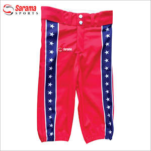 Pantalon de baseball pour femmes avec sublimation complète de la conception Sublimation Quick Dry Breathable Men's Baseball Jersey, - Product Image 1