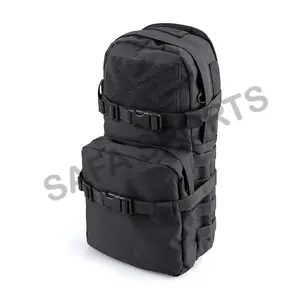 Pacote de hidratação tático saco de transporte de nylon molle, saco reservatório de água para mochila tática, porta-placas