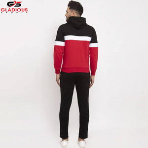 Customized <b>3XL</b> Plus Size Men's Tracksuit Solid Plain Men's <b>Hoodies</b> Sweatpants Sweatshirt Jogger Set 2 Piece Pant Set - Product Image 3