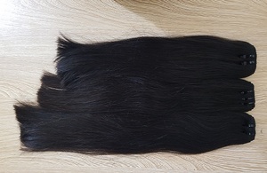 CHEVEUX HUMAINS VIERGES 100% TRAME DE CHEVEUX DROITS HUMAINS HAUTE QUALITÉ JUSQU'À 80CM cheveux vietnamiens bruts - Product Image 5