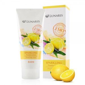Korean Kbeauty Lunaris Peeling Gel Limpiador facial antienvejecimiento con aroma a limón para el cuidado de las espinillas y la eliminación de la piel muerta - Product Image 1