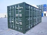 Conteneur frigorifique remis à neuf en acier inoxydable de 40 pieds avec une capacité de 33,2 m³ pour le transport de marchandises, l'utilisation en bureau ou en expédition - Certifié ISO9001