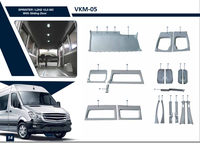 Kit de garnitures intérieures de haute qualité Vkm Plastik VKM01-02-03-04-05-06 pour Sprinter, gris/noir/beige, vente en gros, accessoires TR