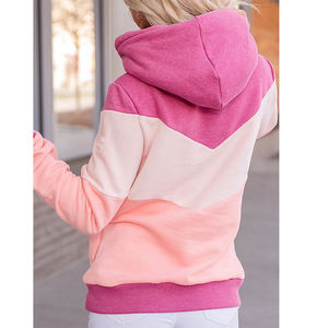 Sudadera con capucha de manga larga para mujer, vestido con capucha para invierno, sudaderas con capucha con logotipo personalizado y colores - Product Image 5