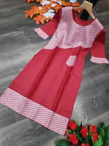 Nouveau dernier usage quotidien à la mode coton rayonne longue Kurtis pour les filles filles indiennes portent readymade bas prix en gros Alphanumero - Product Image 3