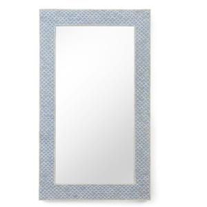 Cadre de miroir en bois incrusté d'os, fait main, de qualité supérieure, luxueux, 100% naturel, pour la décoration, en provenance d'Inde. - Product Image 1