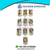 Pince à tatouer vétérinaire GOLDEN avec tête rotative, modèle standard GSIB-100122, fabriquée au Pakistan, toutes tailles disponibles