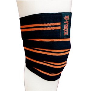 Rodilleras elásticas de compresión de algodón Unisex vendas Powerlifting Squat levantamiento de pesas tobillera elástica rodillera entrenamiento - Product Image 2