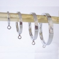 Anneau d'oeillet de rideau Durable et facile à installer anneau d'accessoires de rideau en laiton métallique