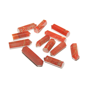 Point crayon jaspe rouge original, fourniture de point Point point mode cristal rouge - Product Image 1