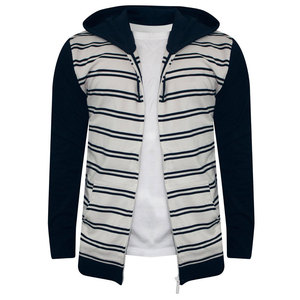 Vente en gros de sweats à capuche zippés personnalisés pour hommes, décontractés, imprimés, anti-rétrécissement, respirants, doublés polaire, à motif uni, pour l'hiver et l'automne - Product Image 2