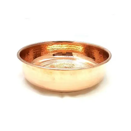 Pure Copper Hammered Pedicure Bowl Customized Size And Shape Copper Manicure Bowl At Acceptable Price