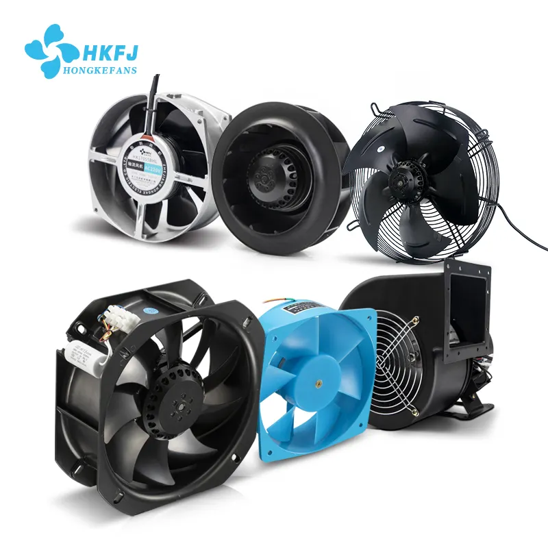 YWF4E-250 Black Carbon Steel Enclosure Axial Flow Fan AC 220V Cooler Axial Fan Industrial Cooling Fans