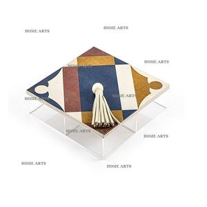 Caja de Dulces Acrílica de Último Diseño con Tapa de Madera, Caja de Dulces y Aperitivos Cuadrada de la Mejor Calidad a Bajo Precio - Product Image 3