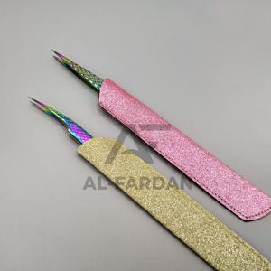 แหนบขนตาแยกตรงหลายสีทำจากสเตนเลสสตีลแข็งแรงมีด้ามจับเรียบ - Product Image 6