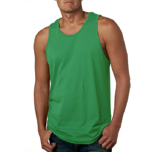 Mens Athletic Tank <b>Top</b> Stretchable Soft Fabric Muscle Fit <b>Sleeveless</b> Shirt for Training and Sports - Product Image 6