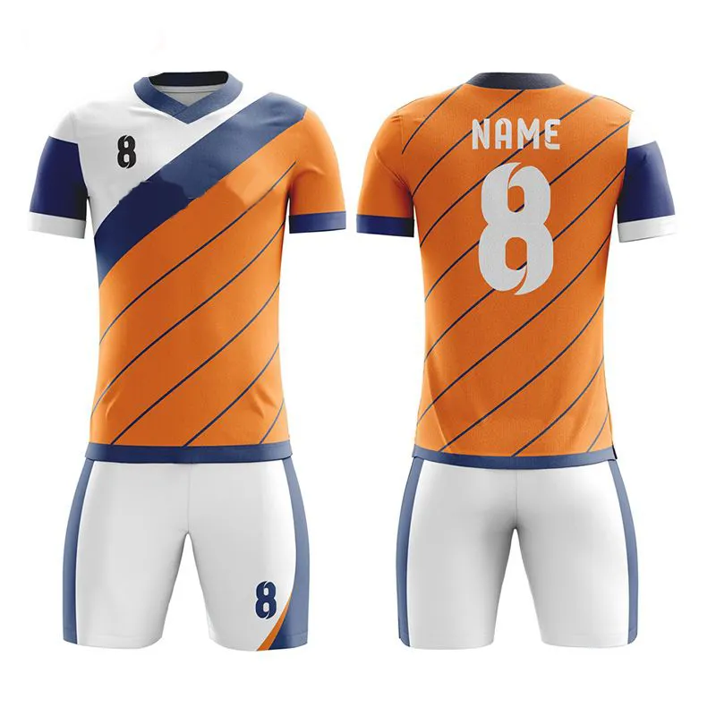 नए सत्र शीर्ष गुणवत्ता कस्टम खेल क्लब टीम पहनें फुटबॉल जर्सी वर्दी फुटबॉल शर्ट
