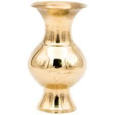 Bac de culture moderne doré en laiton avec support, Pots de plantes sur pied avec supports métalliques, Pot de fleurs pour décor de salon - Product Image 5