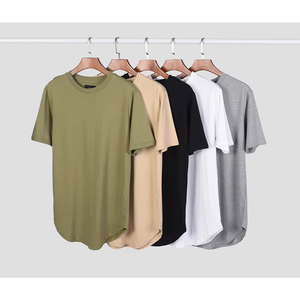 Camisetas para Hombre de Alta Calidad, Estilo Urbano, Camiseta Lisa de 220 g/m², 100% Algodón, Impresión Serigráfica, Ecológica, OEM - Product Image 2