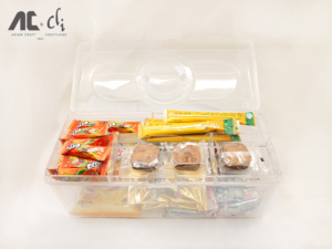 Trend 2022 DIY Accessories Rectangular Transparent <b>Plastic</b> Tool Container - Product Image 5