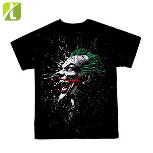 Camiseta con estampado de payaso escalofriante 3D para hombre, camiseta informal de moda, cuello redondo versátil con personalidad, se puede personalizar, 2021 - Product Image 4