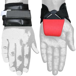 Poignées de gymnastique d'entraînement personnalisées, sangles de Fitness, levage de poids, crochets de barre à main en acier, crochet de protection des doigts réglable robuste - Product Image 4