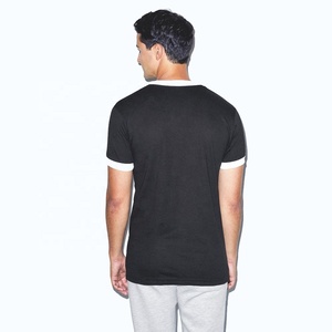 Camiseta de Manga Corta para Hombre, Corte Regular, Cuello Redondo, Transpirable, 100% Algodón Jersey, PIHA SPORTS, 210g - Product Image 2
